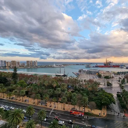 Апартаменты Del Parque Flats Constancia Duplex Малага